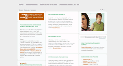Desktop Screenshot of jeunesetviolence.ch